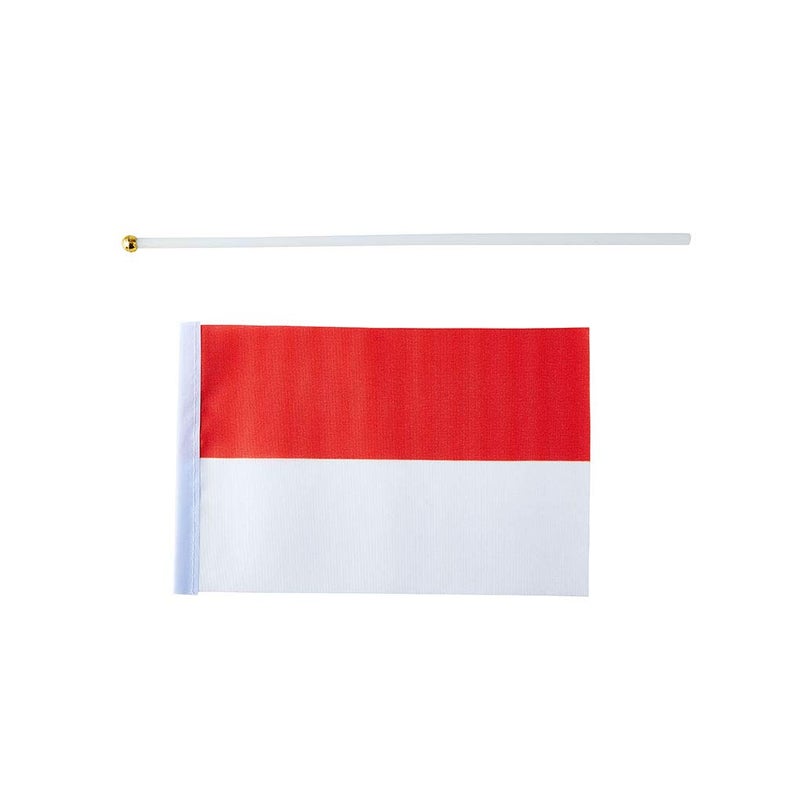 mflagperft Poland Flag Polish Flag, Small Mini Handheld Poland Flags on Stick, Ideal for Party Parades Sports Events Patriotic Festival Decorations - Image 4